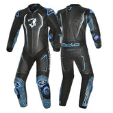BELA MONO 1 PC NORTH STAR Moto Fatos Preto Azul - Imagem dupla de ternos